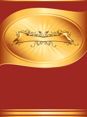 Award Ribbon Abstract Background Vector Artのイラスト素材