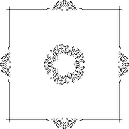 Frame Border Design Vector Artのイラスト素材