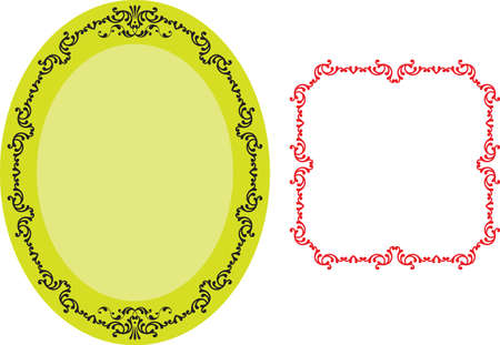 Frame Border Design Vector Artのイラスト素材