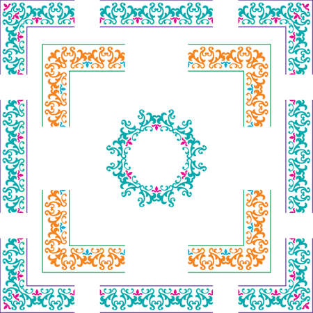 Frame Border Design Vector Artのイラスト素材