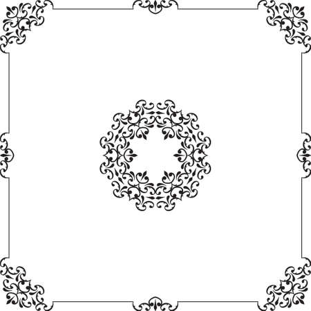 Frame Border Design Vector Artのイラスト素材