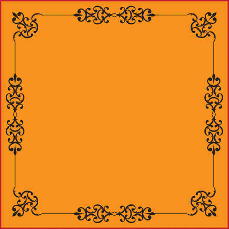 Frame Border Design Vector Artのイラスト素材