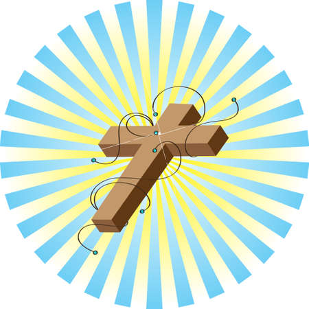 Christian Cross Design のイラスト素材