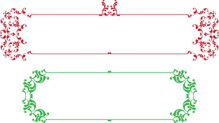 Frame Border Design Vector Artのイラスト素材