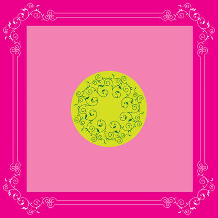 Frame Border Design Vector Artのイラスト素材