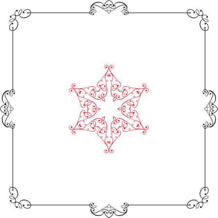 Frame Border Design Vector Artのイラスト素材