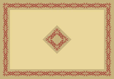 Frame Border Design Vector Artのイラスト素材