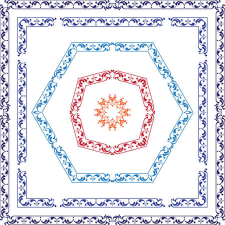 Frame Border Design Vector Artのイラスト素材