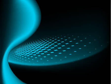 Background Composition, Web Template (Halftone) Vector Artのイラスト素材