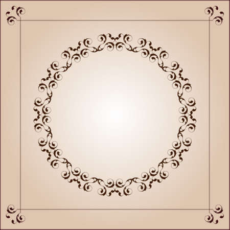 Flourish Ornamental Design Vector Artのイラスト素材