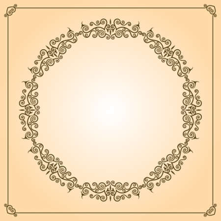 Flourish Ornamental Design Vector Artのイラスト素材