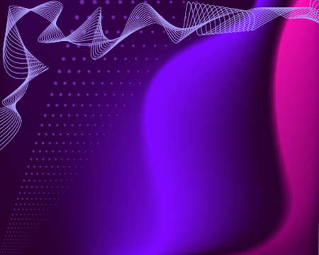 Background Composition, Web Template (Halftone) Vector Artのイラスト素材