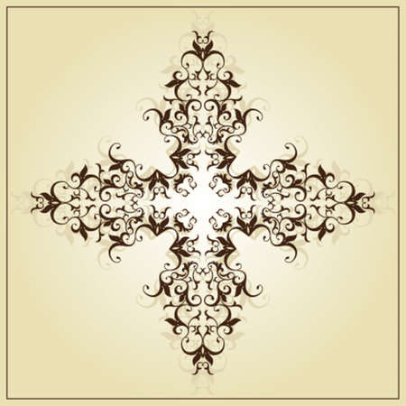 Christian Cross Design Vector Artのイラスト素材