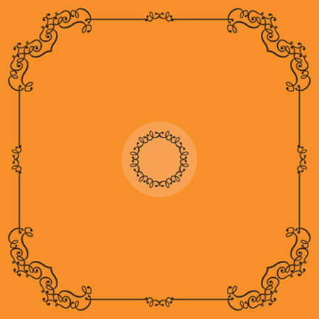 Frame Border Design Vector Artのイラスト素材