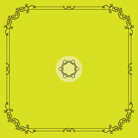 Frame Border Design Vector Artのイラスト素材
