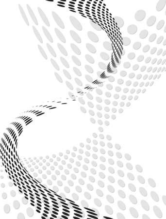 Background Composition, Web Template (Halftone) Vector Artのイラスト素材