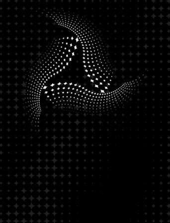 Background Composition, Web Template (Halftone) Vector Artのイラスト素材