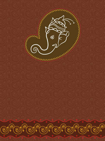 Ganesha The Lord Of Wisdom Vector Artのイラスト素材