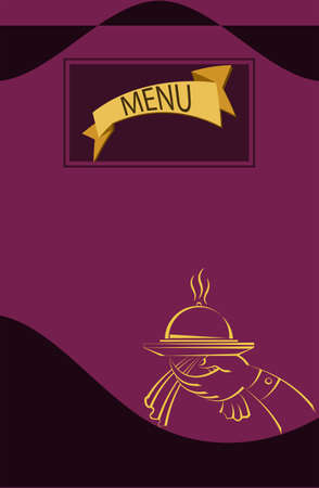 Menu Card Design Template Vector Artのイラスト素材