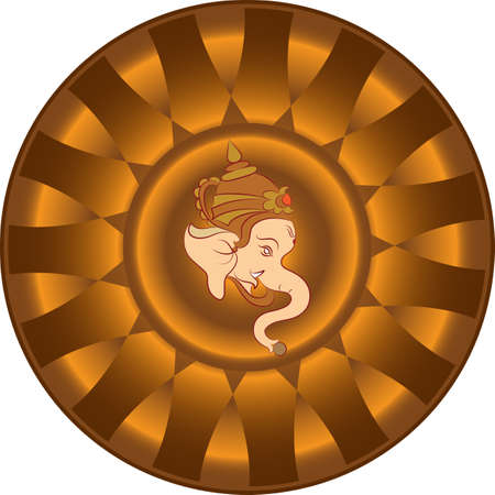 Ganesha The Lord Of Wisdom Vector Artのイラスト素材