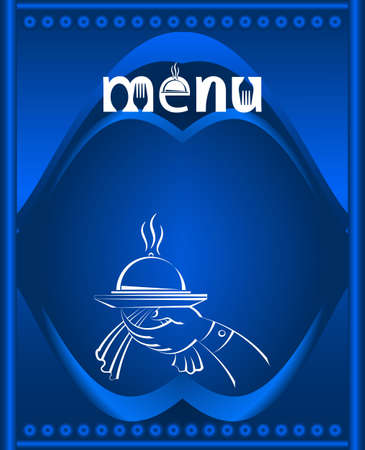 Menu Card Design Template Vector Artのイラスト素材
