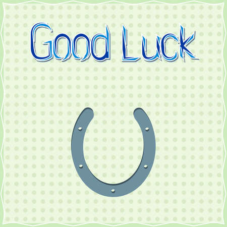 Good Luck Card Vector Artのイラスト素材
