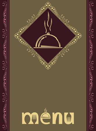 Menu Card Design Template Vector Artのイラスト素材
