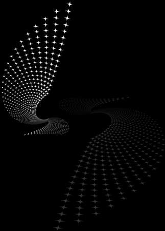 Background Composition, Web Template (Halftone) Vector Artのイラスト素材