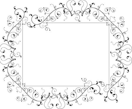 Frame Border Design Vector Artのイラスト素材