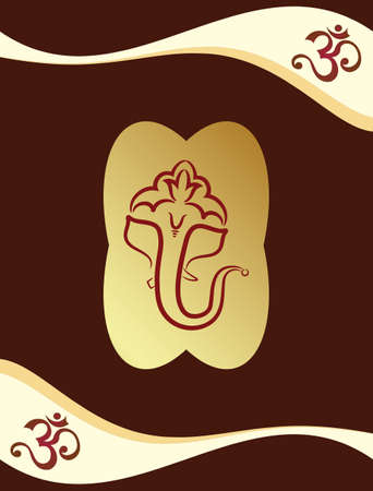 Ganesha The Lord Of Wisdom Vector Artのイラスト素材