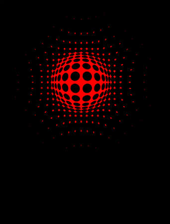 Background Composition, Web Template (Halftone) Vector Artのイラスト素材