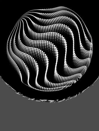 Background Composition, Web Template (Halftone) Vector Artのイラスト素材