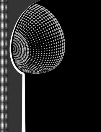Background Composition, Web Template (Halftone) Vector Artのイラスト素材
