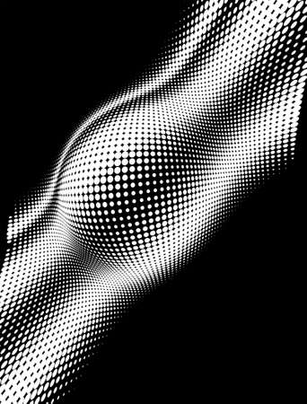 Background Composition, Web Template (Halftone) Vector Art