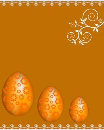 Easter Egg Ornamental Vector Artのイラスト素材