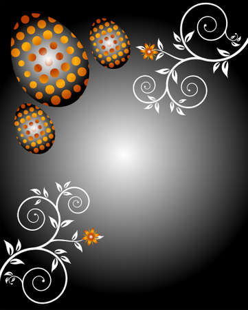 Easter Egg Ornamental Vector Artのイラスト素材