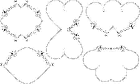 Frame Border Design Vector Artのイラスト素材