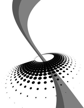 Background Composition, Web Template (Halftone) Vector Artのイラスト素材