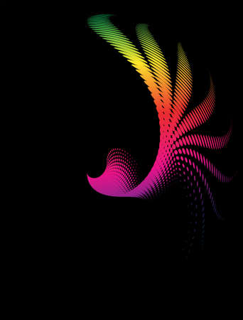 Background Composition, Web Template (Halftone) Vector Artのイラスト素材