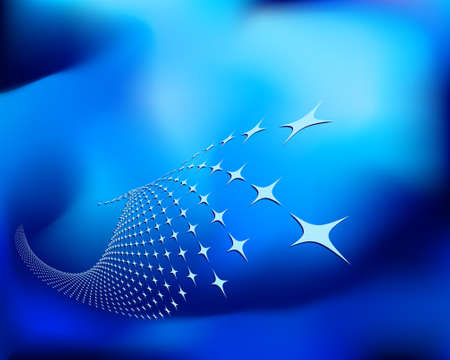 Background Composition, Web Template (Halftone) Vector Artのイラスト素材