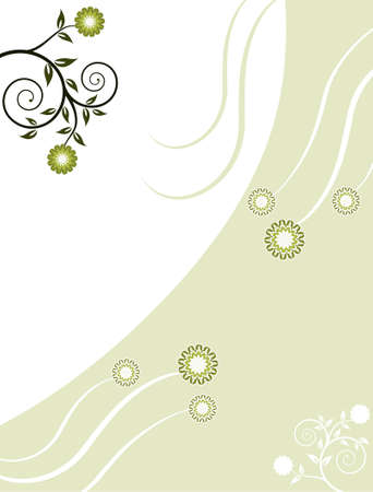 Card Design Artistic Flower Vector Artのイラスト素材