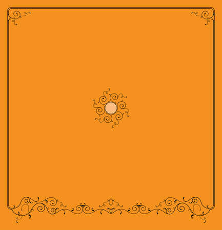 Frame Border Design Vector Artのイラスト素材