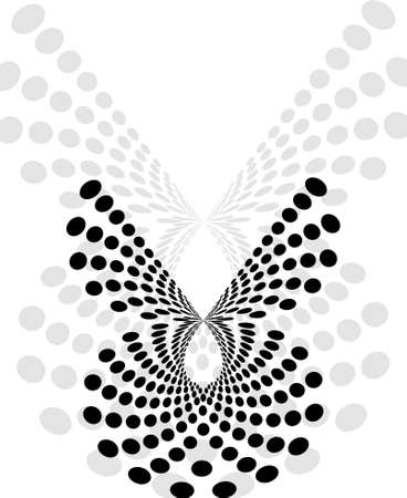 Background Composition, Web Template (Halftone) Vector Artのイラスト素材