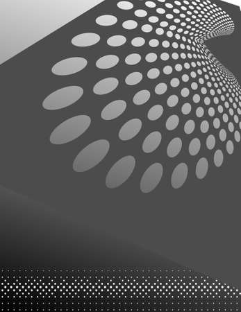 Background Composition, Web Template (Halftone) Vector Artのイラスト素材
