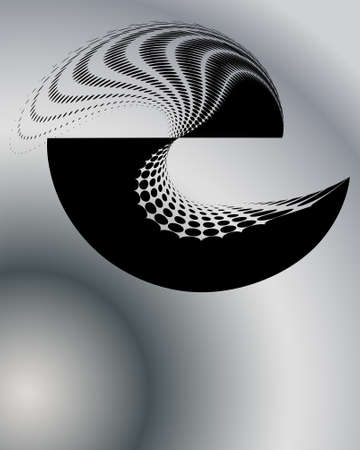 Background Composition, Web Template (Halftone) Vector Artのイラスト素材