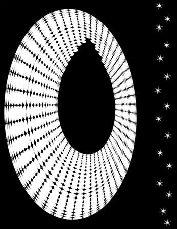 Background Composition, Web Template (Halftone) Vector Artのイラスト素材