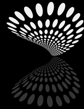 Background Composition, Web Template (Halftone) Vector Artのイラスト素材