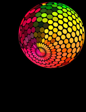 Background Composition, Web Template (Halftone) Vector Artのイラスト素材