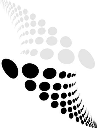 Background Composition, Web Template (Halftone) Vector Artのイラスト素材
