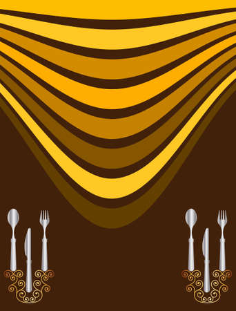 Menu Card Design Template Vector Artのイラスト素材